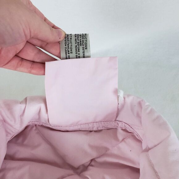 Vintage Saratoga by Wesco Quilted Housecoat Robe Womens M Pink 70s? 80s - Picture 10 of 10